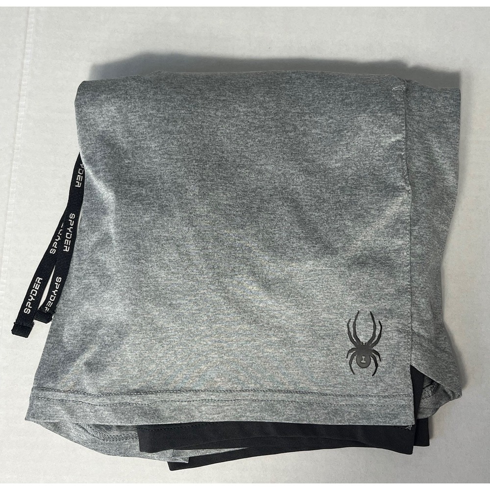 Spyder Active Performance Proweb Stretch Shorts Gray See Pics For Measurements